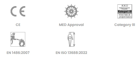 لباس نسوز نیمه آلومینیومی FYRAL® 900 DF برند IST لباس نسوز نیمه آلومینیومی FYRAL® 900 DF برند IST