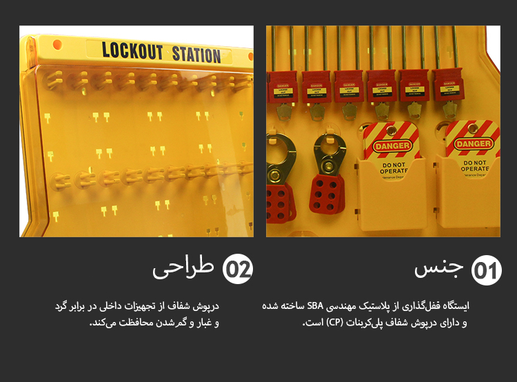 ایستگاه قفل ترکیبی LS34 ایستگاه قفل ترکیبی LS34